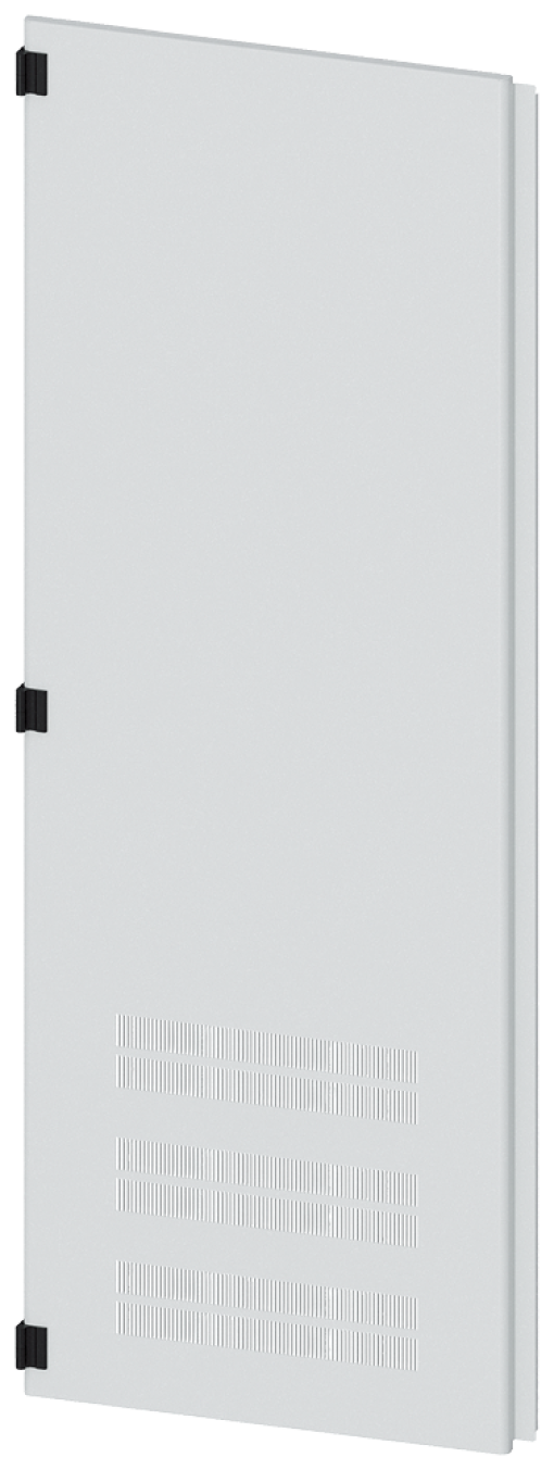 SIVACON, door half, left, with ventilation openings, IP40, H 1800 mm, W 600 mm