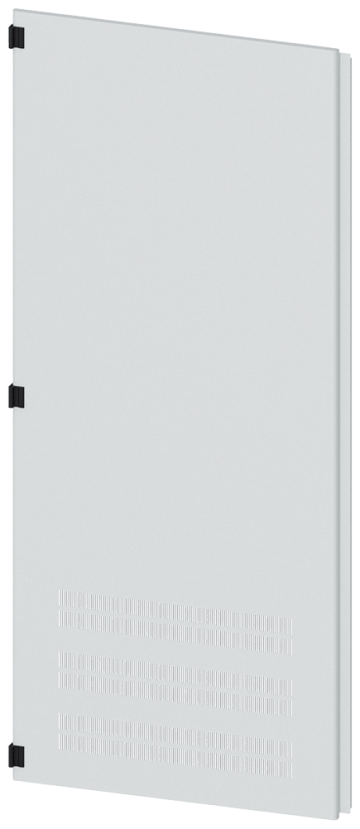 SIVACON, door half, left, with ventilation openings, IP40, H 2000 mm, W 800mm