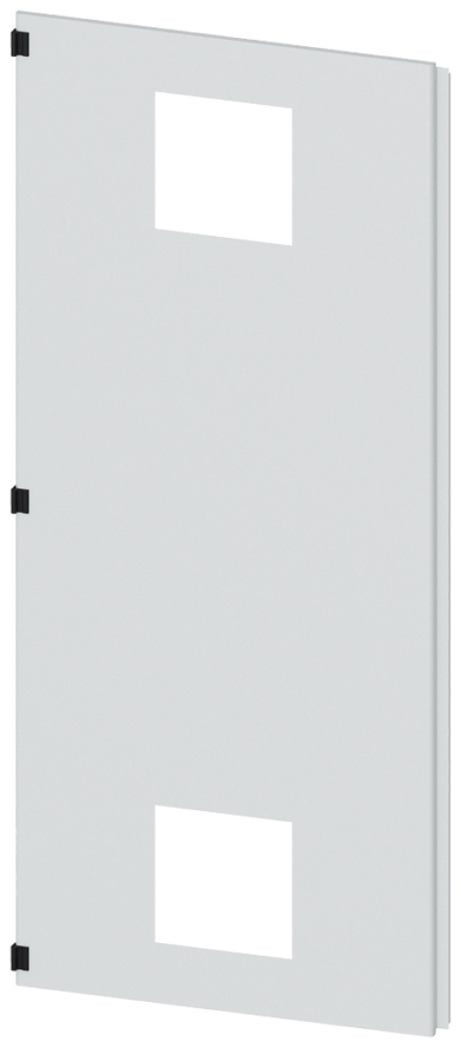 SIVACON, door half, left, with cutout for filter fan