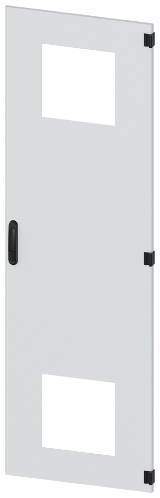 SIVACON, door, right, with cutout for filter fan, with ventilation openings