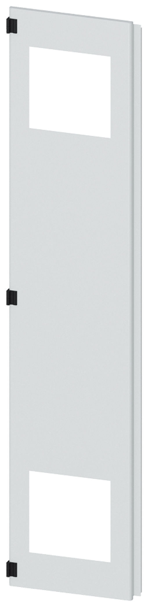 SIVACON, door half, left, with cutout for filter fan