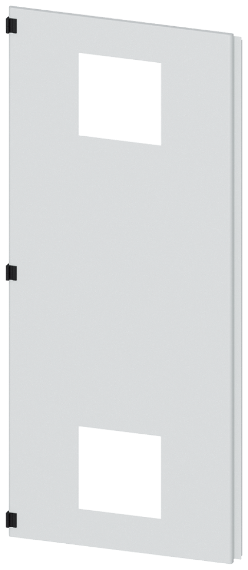 SIVACON, door half, left, with cutout for filter fan