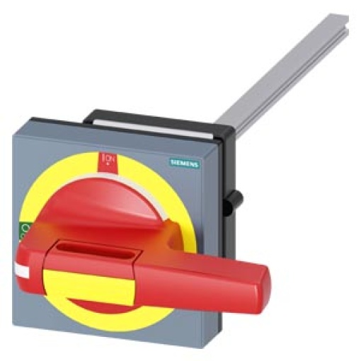 Door-coupling rotary operating mechanism EMERGENCY OFF. with tolerance compen...