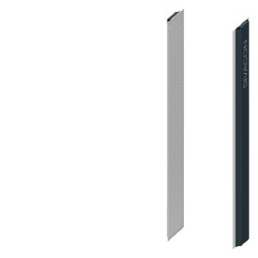 SIVACON S4 design side panel, H 2000 mm D 400 mm, 1 set2 units