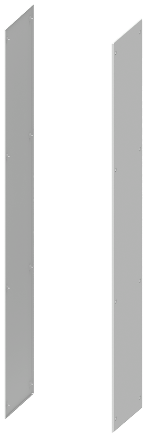 SIVACON S4 side panel, H 2000 mm D 400 mm, 1 set2 units