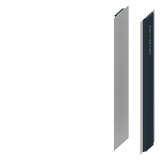 SIVACON S4 design side panel, H 2000 mm D 600 mm, 1 set2 units