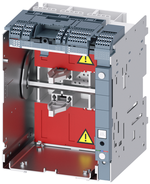 Guide frame for 3VA27 - 3-pole, rear broadened terminals, accessory
