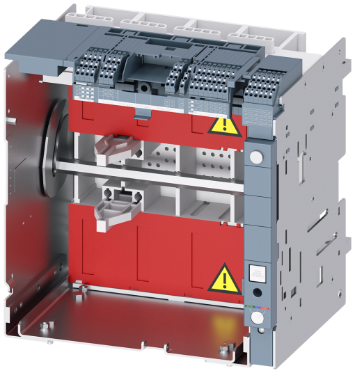 Guide frame for 3VA27 - 4-pole, rear broadened terminals, accessory