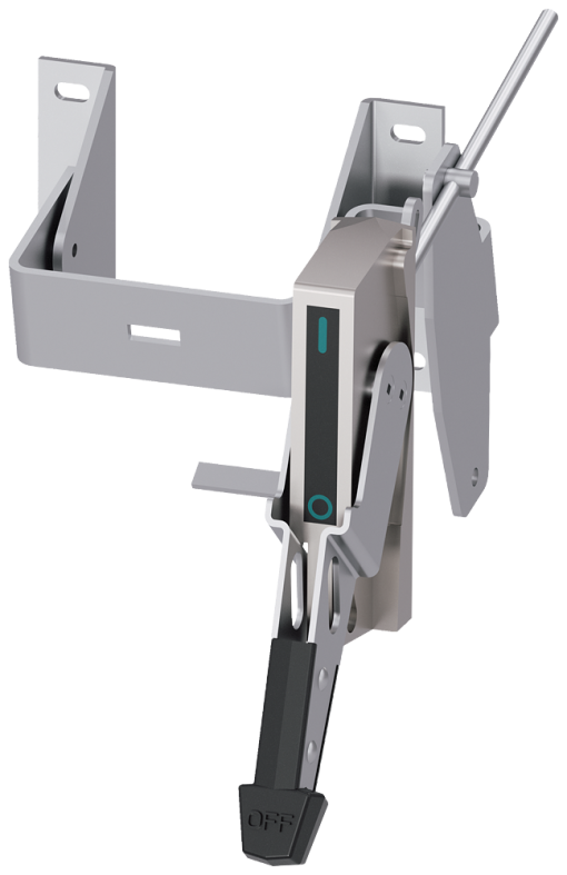 actuating unit with rod variable depth, flanged actuator set, comprising Cr-...