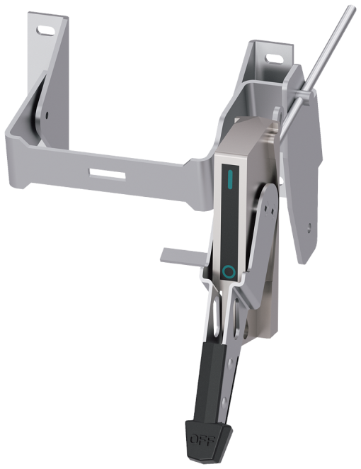 actuating unit with rod variable depth, flanged actuator set, comprising Cr-...