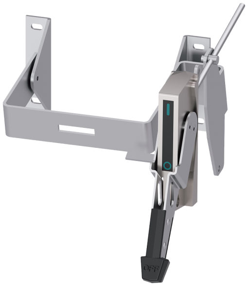 actuating unit with rod variable depth, flanged actuator set, comprising Cr-...