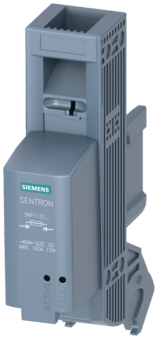 Fuse carrier with EFM15, for size NH00 1-pole, 120 - 440 V DC, accessory