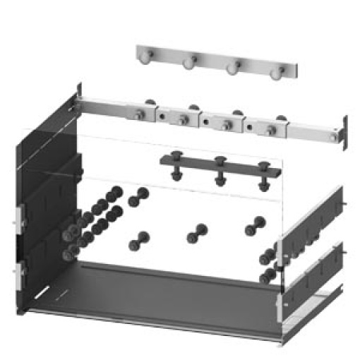 SIVACON S4 vertical busbar connection 3WA FS I, withdrawable4-pole W 600mm m...