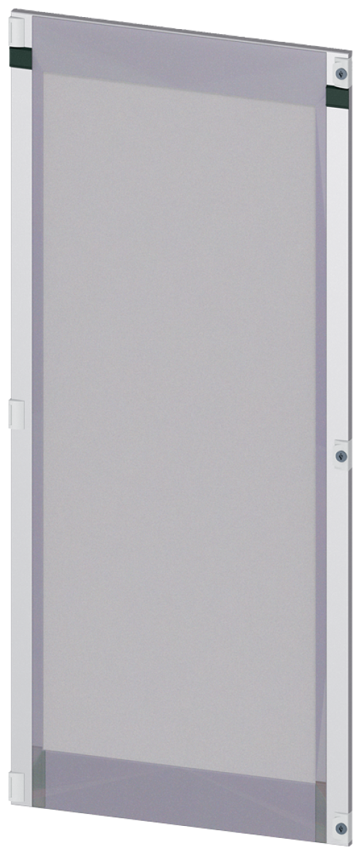 SIVACON S4, Giugiaro glass door, IP55, H 2000 mm, W 850 mm, double-bit, right