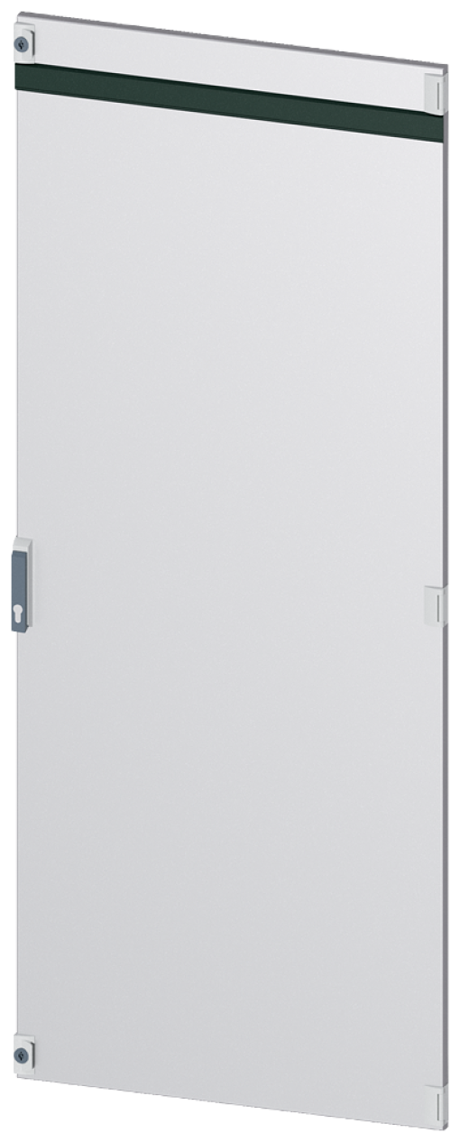 SIVACON S4 door, IP55, W 800mm, rotary handle for profile semicylinder