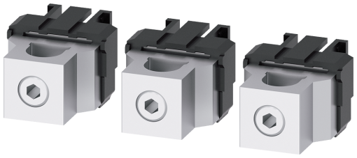 Circular conductor terminal, 3 units, accessory for 3VA52 250