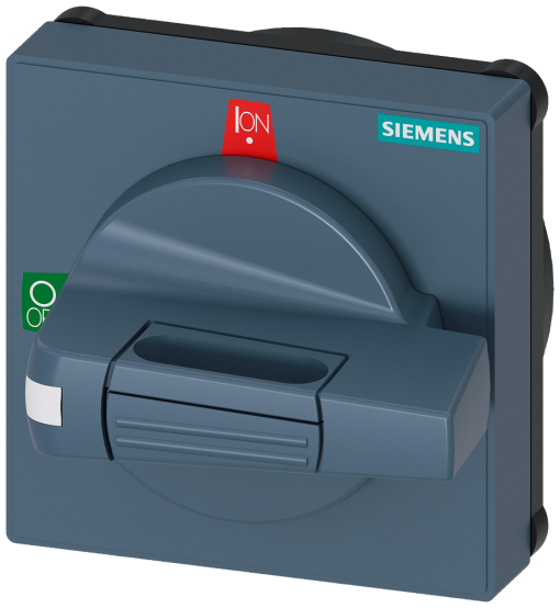 Handle with masking plate standard, size 75x 75, for shaft 8x 8, Test-0-I