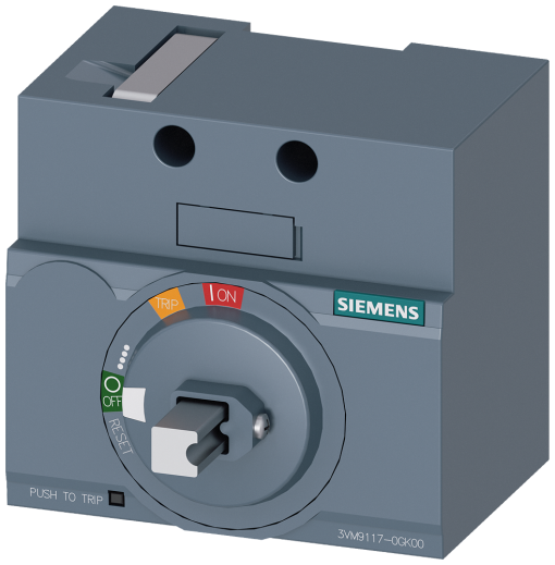 rotary operator with shaft stub for 8UC retrofit accessory for 3VM1011