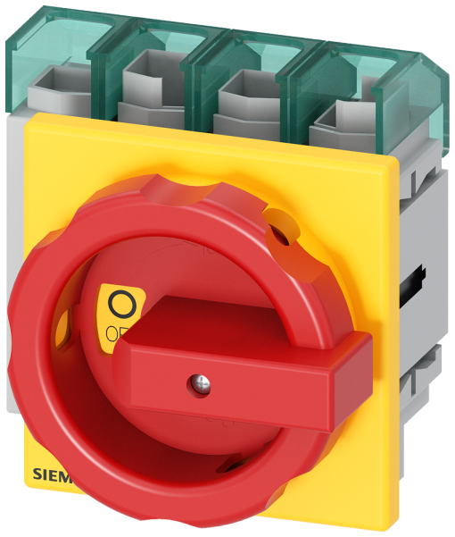 SENTRON, switch disconnector 3LD5 UL, EMERGENCY OFF switch, 4-pole, approved