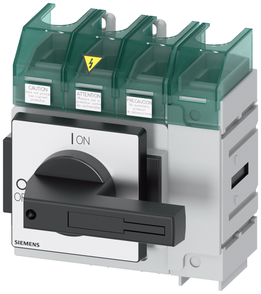 SENTRON, switch disconnector 3LD5 UL, main control switch, 4-pole, approved