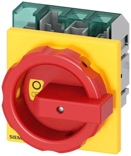 SENTRON, switch disconnector 3LD5 UL, EMERGENCY OFF switch, 4-pole, approved