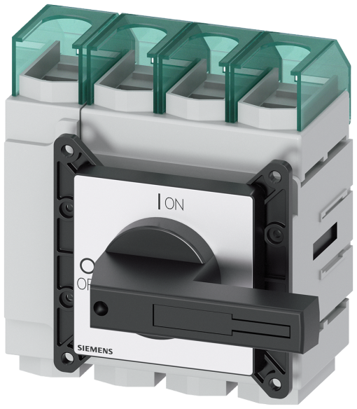 SENTRON, switch disconnector 3LD5 UL, main control switch, 4-pole, approved