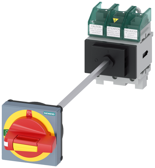 SENTRON, switch disconnector 3LD5 UL, EMERGENCY OFF switch, 3-pole, approved