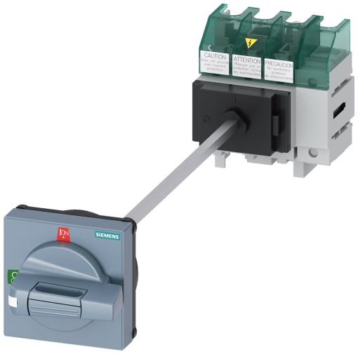 SENTRON, switch disconnector 3LD5 UL, main control switch, 4-pole, approved