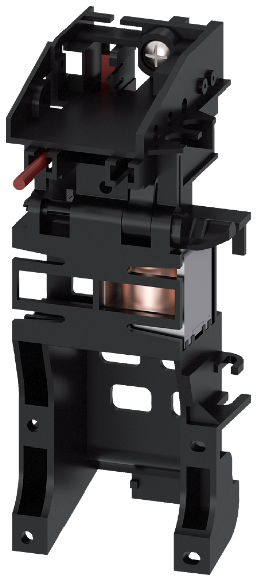 ETU holder with tripping coil F5 and reclosing lockout