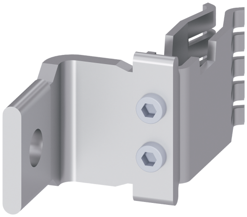 Grounding connection, contact module for guide frame sizes 1 and 2