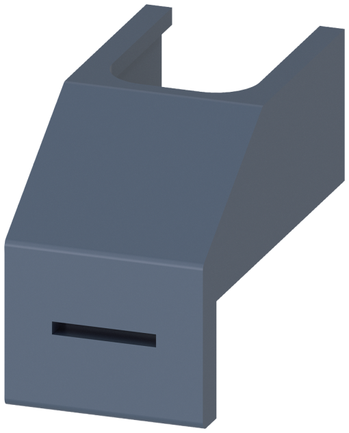 Accessory for 3KD0 size 02 cable connection cover standard length, 1-pole