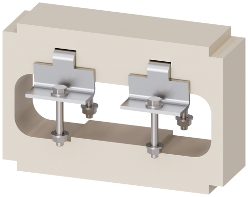 External current sensor for the N conductor, size 3, for mounting on busbar