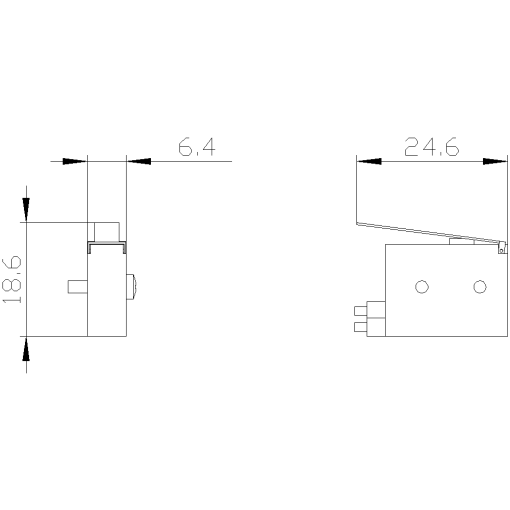 Second trip alarm switch 1 CO S25