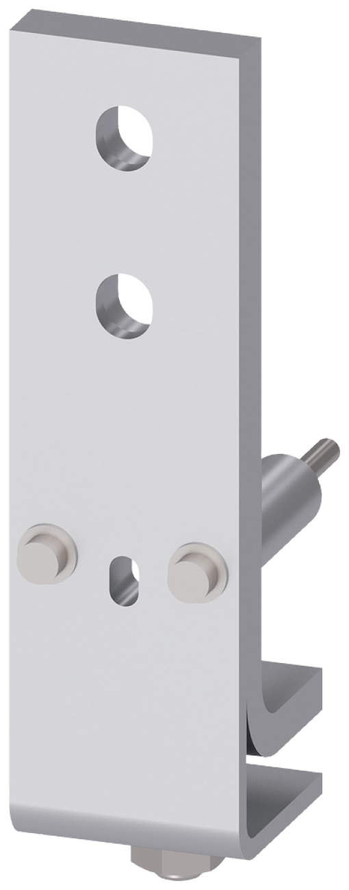 Front connection DIN 43673 double hole, bottom, 1 unit for size 1, 1250-2000 A