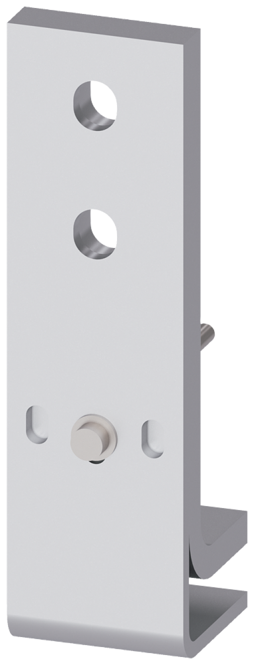 Front connection DIN 43673 double hole, top and bottom, size 1, 1250-2000 A