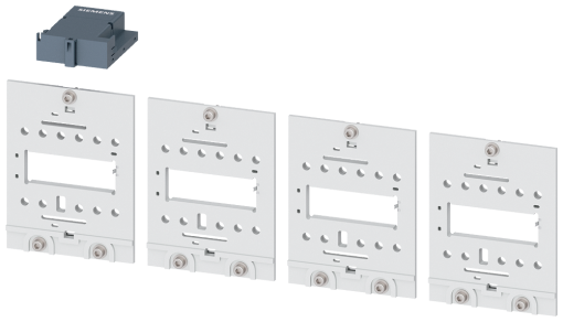 Retrofit kit voltage tap below, breaking capacity N, S, M, H, C, size 2, 4-pole