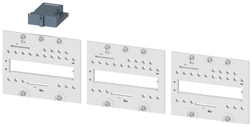 Retrofit kit voltage tap below, breaking capacity N, S, M, H, C, size 3, 3-pole