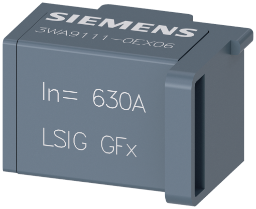 Option plug LSIG GFx 630 A basic protection LT, ST, INST, GF, 630 A