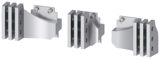 Rear vertical main connections, top or bottom, size 2, 4000 A