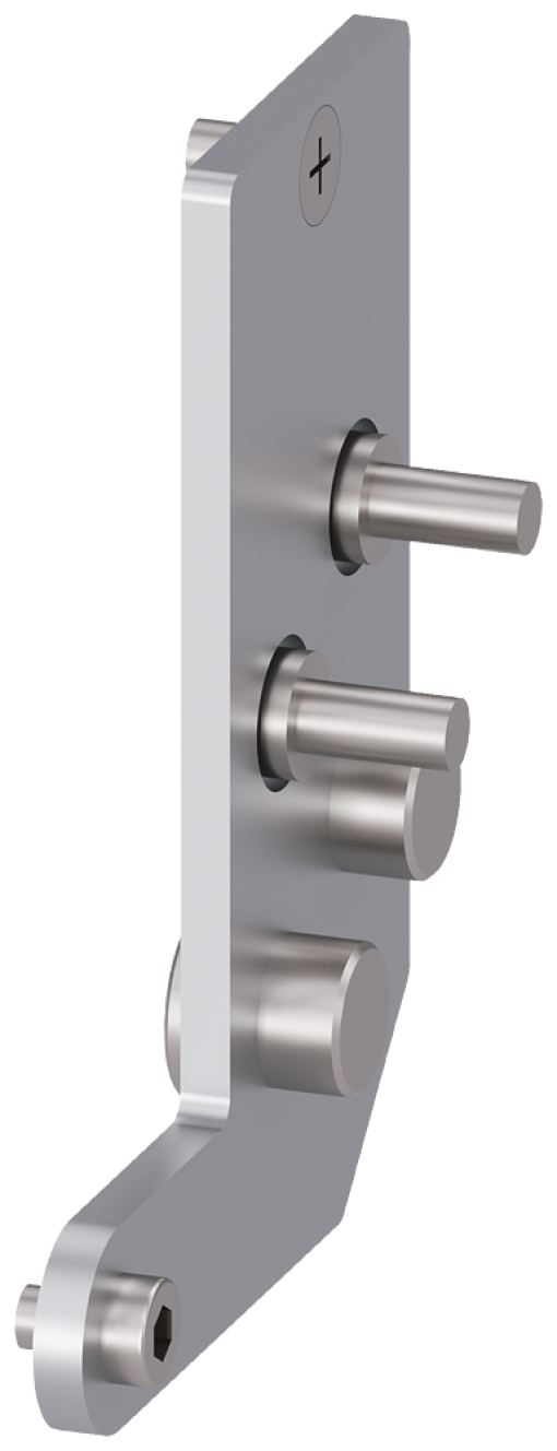 Coding for withdrawable circuit breaker and guide frame, size 3