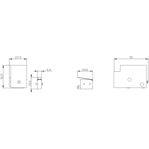Remote trip alarm reset coil RR 48-60 V DC