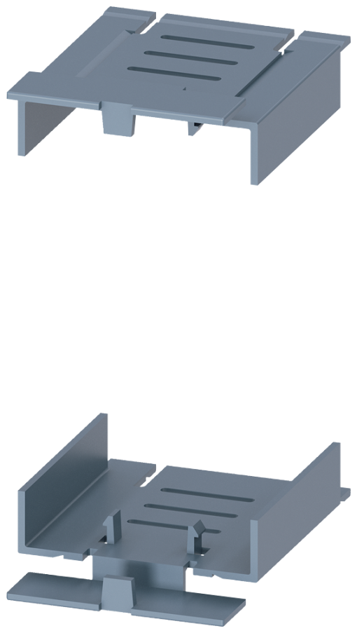 Reach-around protection for 60 mm busbar systems, for size NH000 narrow, acce...