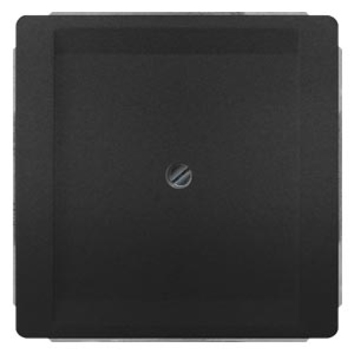 DELTA style blanking cover plate, anthracite