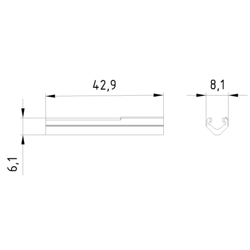 Adapter for miniature circuit breaker 5SL and 5SN 1-2 MW  FI 5SV  ONOFF sw...