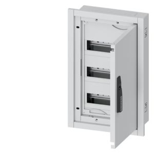 ALPHA 160 DIN wall-mounted distribution board, flush-mounting, partially equi...