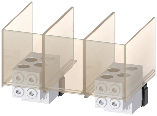 circular conduc. terminal TA6.2 4 x 10500 kcmil for 4 cables; 2 units acces...