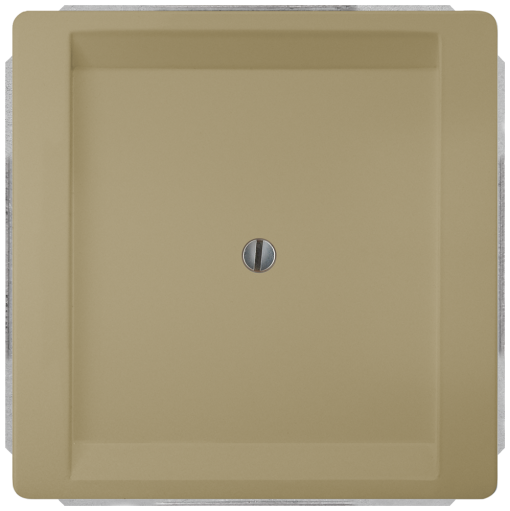 DELTA style blanking cover plate, gold