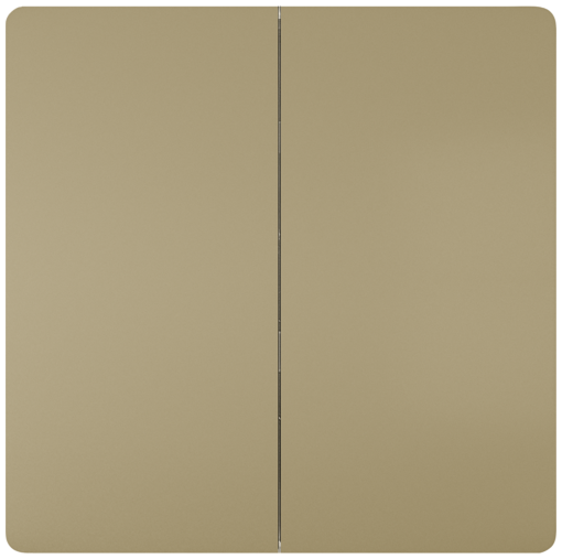 Style, Rocker switch with window w. symbol Light for pushbutton 68x 68 mm mal...