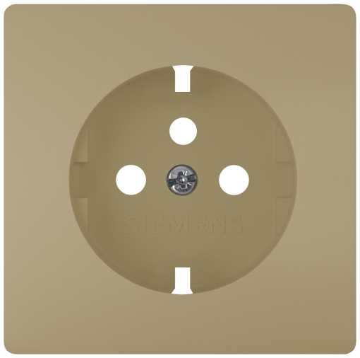 Style, French socket outlet cover, malt gold