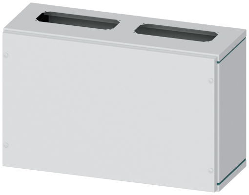 ALPHA 630, marshaling box, IP43, protection class 1, H 350 mm, W 550 mm, D...